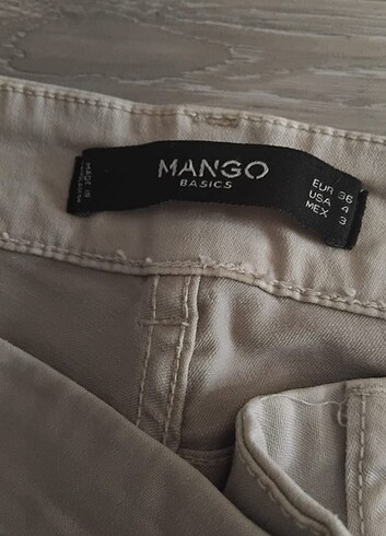 36 Beden Mango bayan pantolon