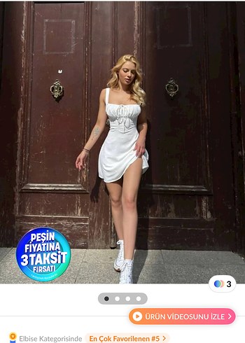 Beyaz Mini Straplez İnce Askılı Elbise