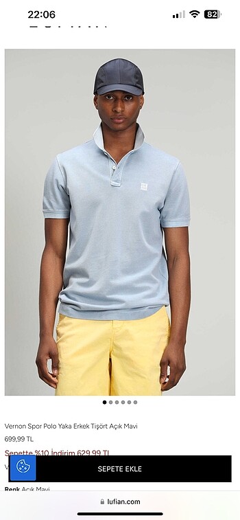 Lufian Polo Yaka T-Shirt