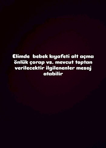 toplu bebek kıyafeti
