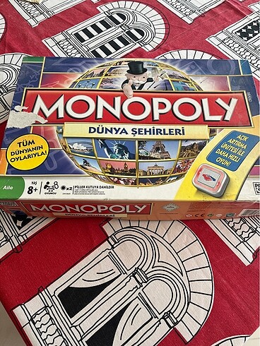 Beden Renk Monıpoly Dünya Şehirleri