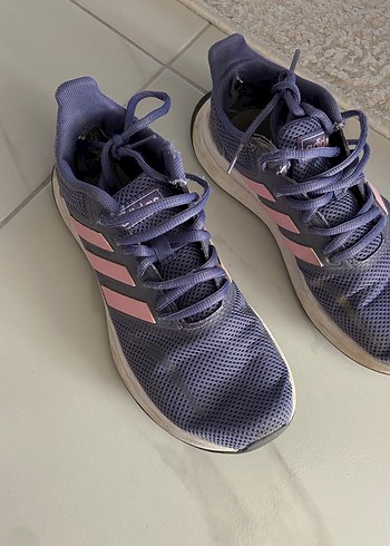 Adidas Mor Pembe Adidas Kosu Ayakkabisi