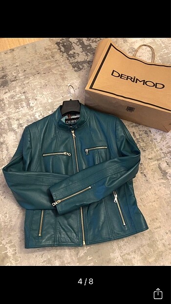 xl Beden yeşil Renk Derımod mont