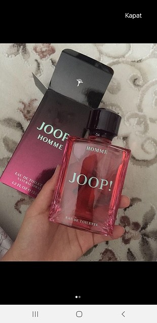 joop erkek parfümü 