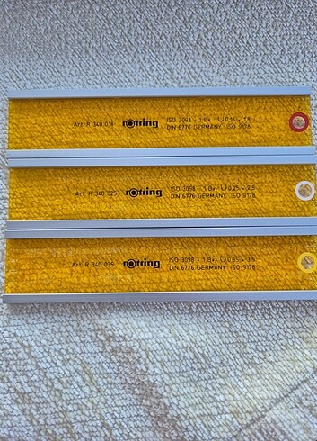 Rotring Rötring rapido kalem ve şablon takımı