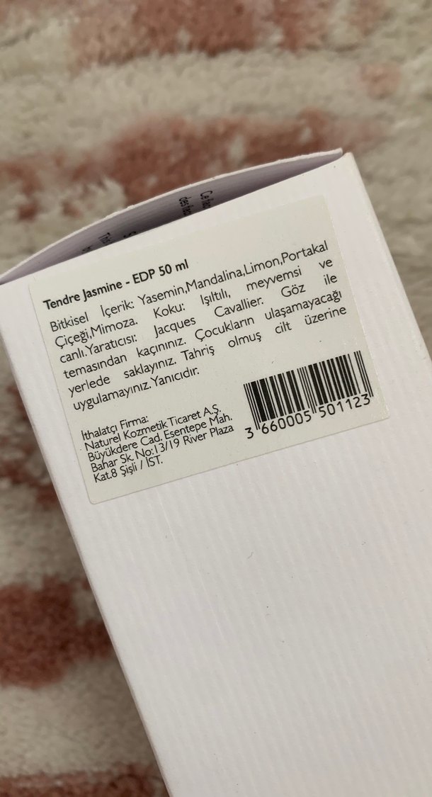 Yves Rocher Tendre Jasmin Kadın Parfümü 50 ml - Görsel 2