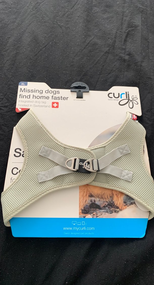 Curli Vest Harness Softshell Köpek Tasması Beyaz XL - Görsel 2