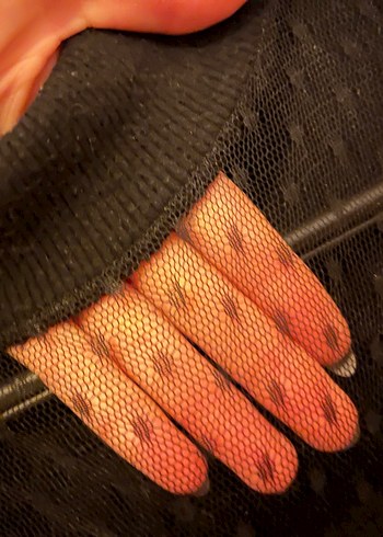 Siyah Yünlü Yüksek Yakalı Kadın Triko Elbise - Görsel 2