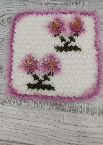 Pembe Kalp Desenli Banyo Lifi - Görsel 7