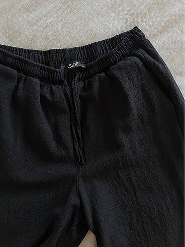 LC Waikiki LC Waikiki Beli Lastikli Keten Rahat Pantolon