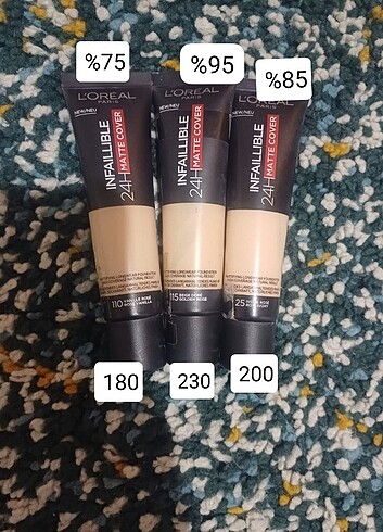 Loreal paris 110 numara fondöten 