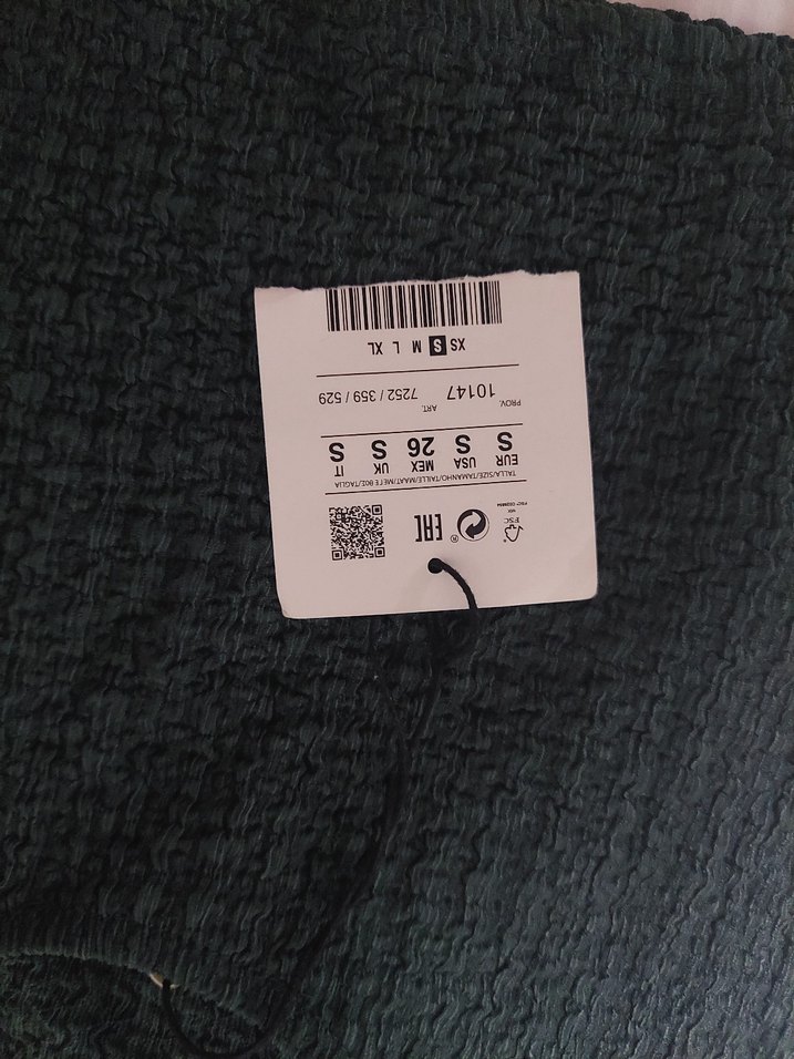 Koyu Yeşil Kadın Uzun Kollu Bluz - Görsel 3