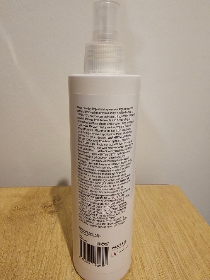 Matsu Günlük Yenileyici Saç Sprey - Görsel 2