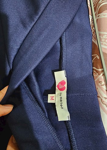 Lacivert Scuba Etek - Görsel 2