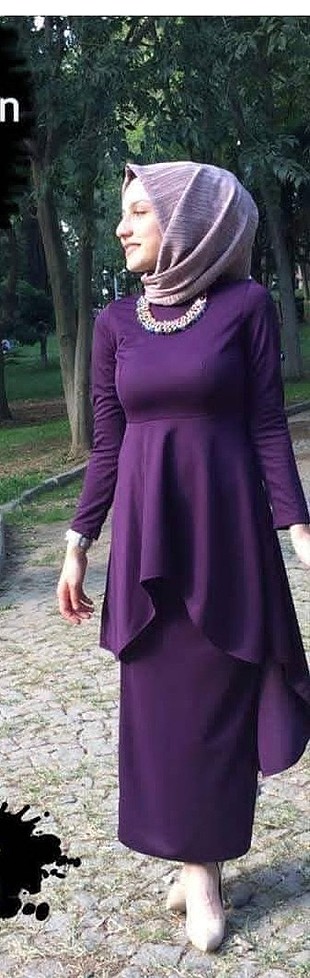 tesettür etekli takım