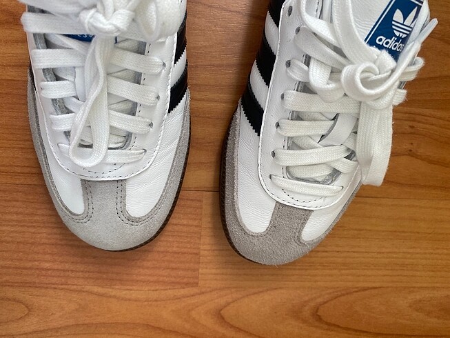 36,5 Beden beyaz Renk Adidas Samba