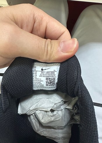 45 Beden Nike Spor Ayakkabı Orijinal