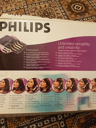 diğer Beden çeşitli Renk Philips marka saç şekillendirme seti (philips hp 4698 salon geom