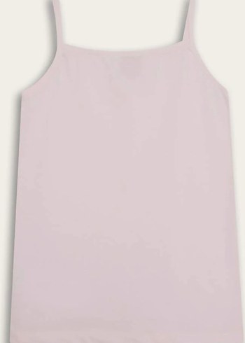 Çocuk Pembe Baskılı İnce Askılı Atlet Seti - Görsel 3