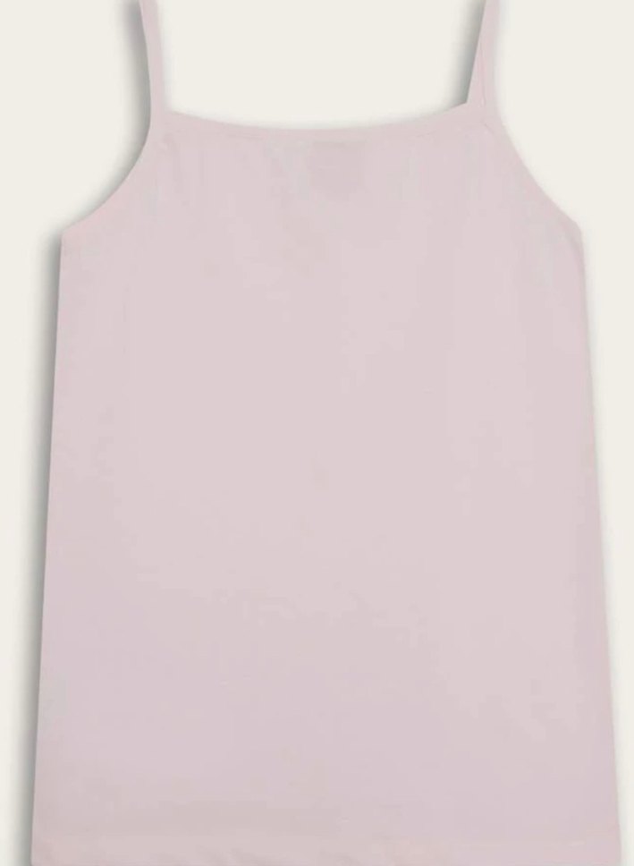 Çocuk Pembe Baskılı İnce Askılı Atlet Seti - Görsel 3