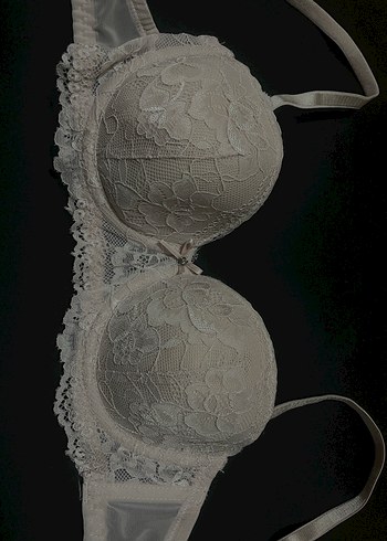 Beyaz Vintage Dantel Bohem Sütyen - Görsel 2