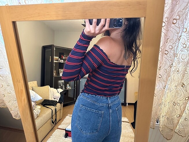 Çizgili bluz - Görsel 2