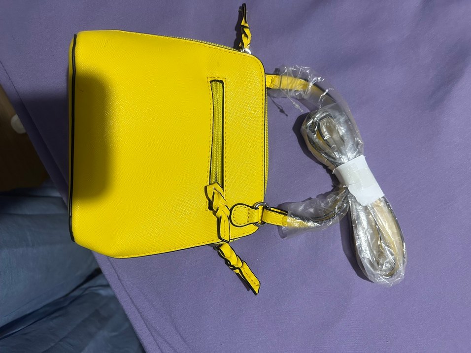 Sarı Minimalist Kadın Çanta - Görsel 2