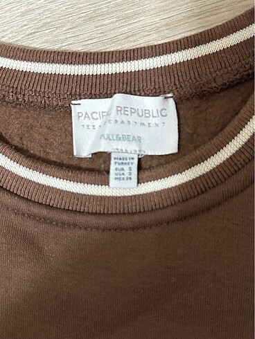 m Beden kahverengi Renk Pb sweat