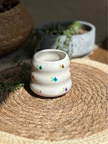Çiçekli mug
