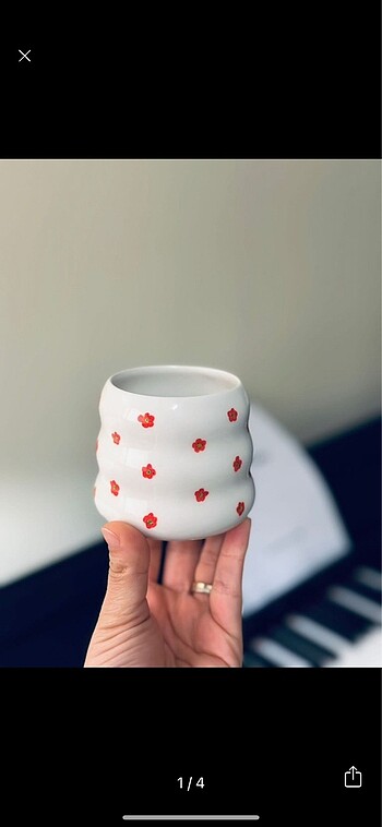 Çiçekli mug