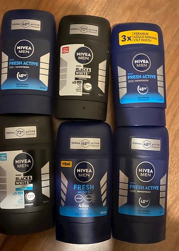 Nivea Men Fresh Active Roll-On Deodorant 50 ml