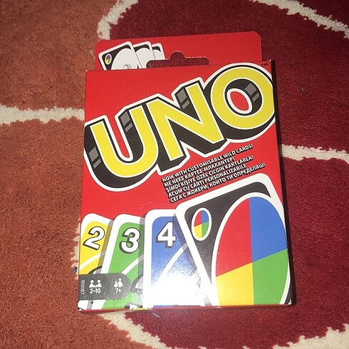 Uno oyun kartları