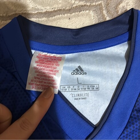 10 Yaş Beden lacivert Renk Adidas Fenerbahçe forma