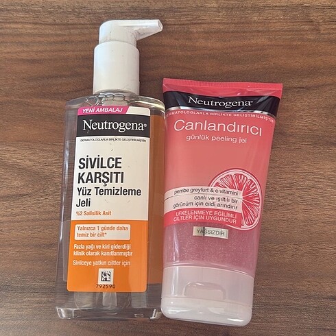 Neutrogena temizleme jeli