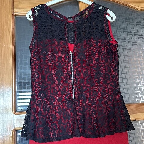 Kadın kısa abiye elbise - Görsel 4