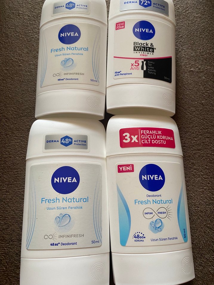 NIVEA Kadın Deodorant Seti 50ml - Görsel 2
