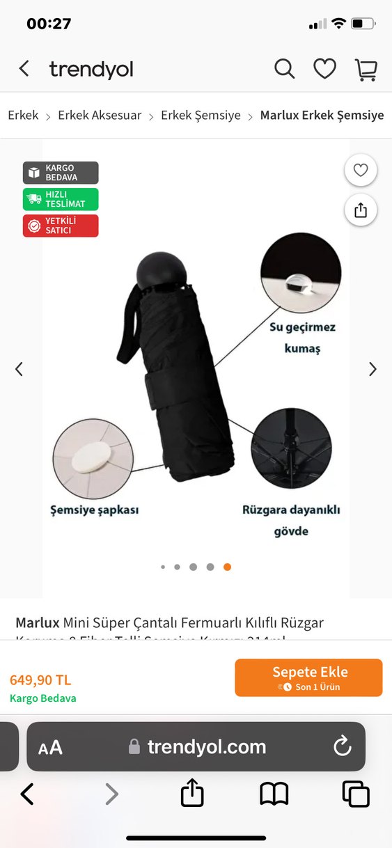 Marlux şemsiye - Görsel 3