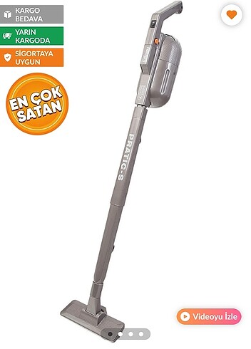 Fantom Pratic S P1200 Dikey Süpürge