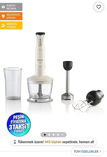 Arzum Ar1140 Blender Set