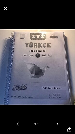 Tyt Türkçe limit soru bankası