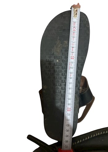 40 Beden Kadın Deri Tokalı Sandalet