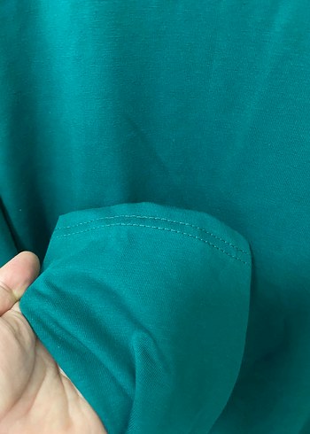 50 Beden Hiç kullanılmadı Yeşil Uzun Kollu Rahat Erkek Pijama Takımı