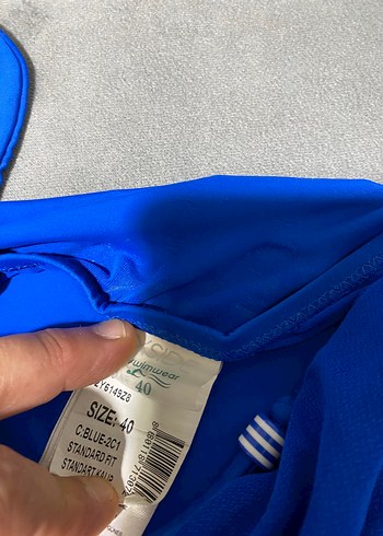 LC Waikiki Mavi İpli Kadın Bikini Takımı