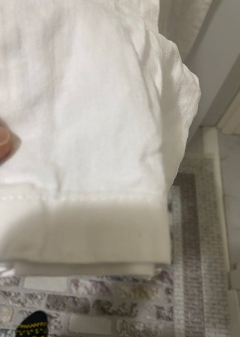 %100 keten beyaz pantolon - Görsel 4