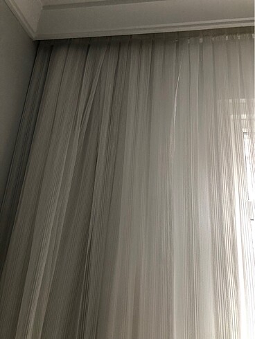  Beden beyaz Renk Salon tülü