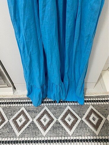 0 keten elbise - Görsel 5