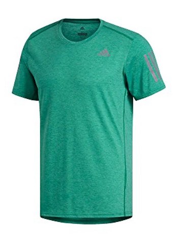Orijinal Adidas Erkek Yeşil Kısa Kollu Atletik Tişört