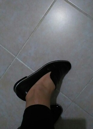 38 Beden siyah Renk Rugan loafer