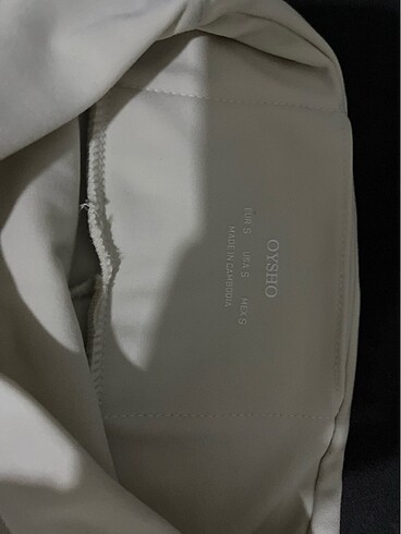 Oysho krem tayt - Görsel 3