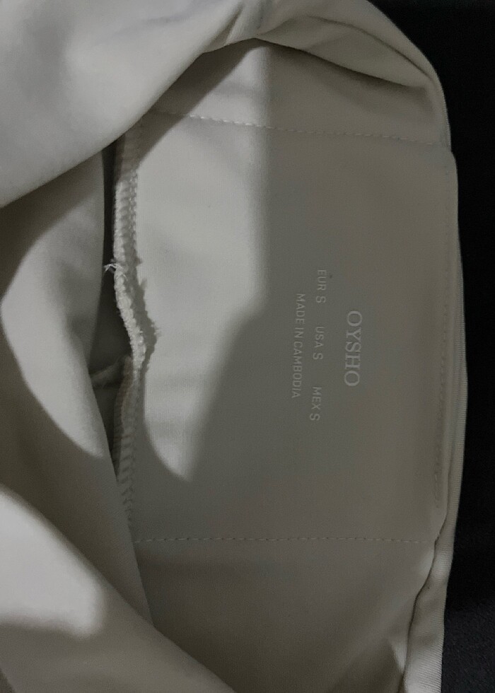 Oysho krem tayt - Görsel 3